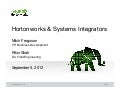 Hortonworks Data Platform for Systems Integrators Webinar 9-5-2012.pptx