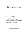 Hospital CEO&rsquo;s Social Media Strategy: Investing in Online Conversation 