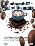 Hot chocolate   food of the gods