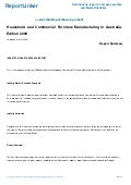 Household and Commercial Furniture Manufacturing in Australia- Edition 2009