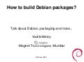 How to build Debian packages 