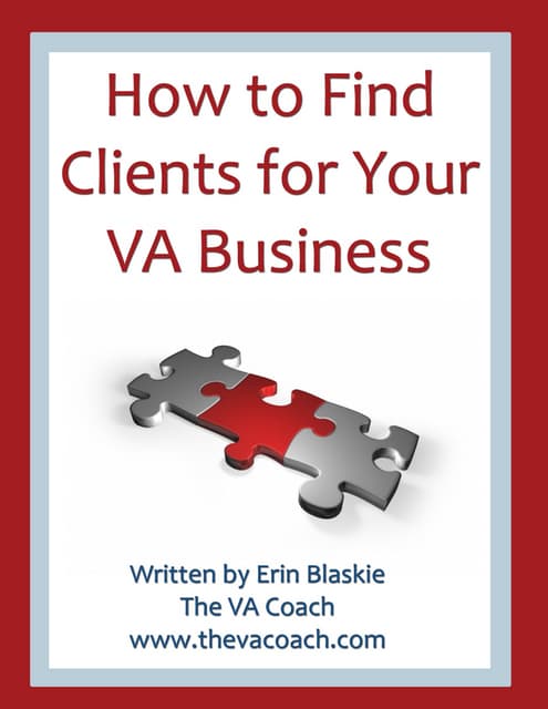 How To Find Clients for Your VA Bus...