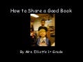 How To Share A Good Book
