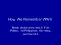 how we remember