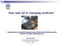 How Web 2.0 Is Changing Medicine