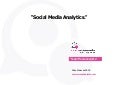HowaBA - Social Media Web Analytics