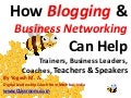 How blogging & business networking can help trainers, business leaders, coaches
