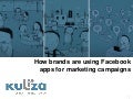 How brands are using facebook apps for marketing campaigns