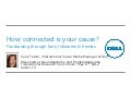 How Connected is your Cause? - Fundraising through Fans, Followers & Friends.