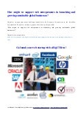 How could Europe support web entrepreneurs