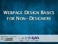 Webpage Design Basics for Non-Designers
