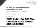 How digital changes everything and nothing