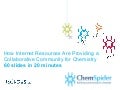 How Internet Resources Are Providing a Collaborative Community for Chemistry 