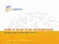 How Is Your Team Performing? Introducing the Collaboration Matrix