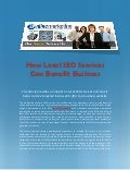 How local seo services can benefit business
