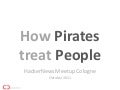 How pirates treat people