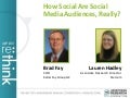 How Social are Social Media Audiences Really