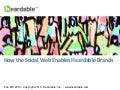 How The Social Web Enables Heardable Brands