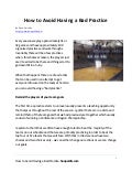 How to avoid having a bad basketball practice