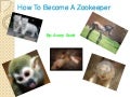 How to become a zookeeper by avery scott