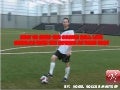 How to bend the soccer ball like ronaldo with the outside of your foot