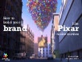 Build your Brand like Pixar make Movies