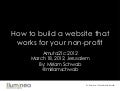 How to build a website that works for your non-profit