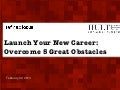How to change your career to consulting