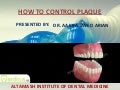 How to control plaque with chemicals