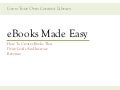 How to create_an_e_book