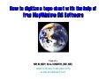 How to Digitize Toposheet With Free GIS Tool