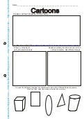How to draw cartoons - Worksheet