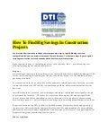 How to find big savings in construction projects