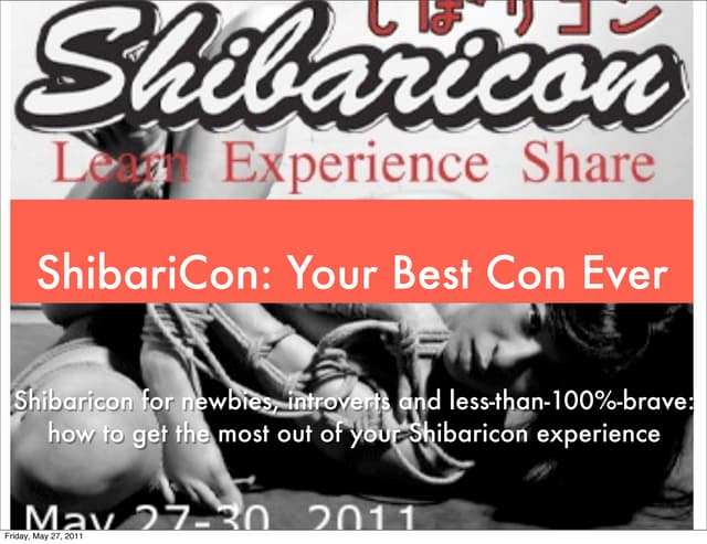 Making ShibariCon the Best Con Ever