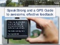 How to give awesome, effective feedback