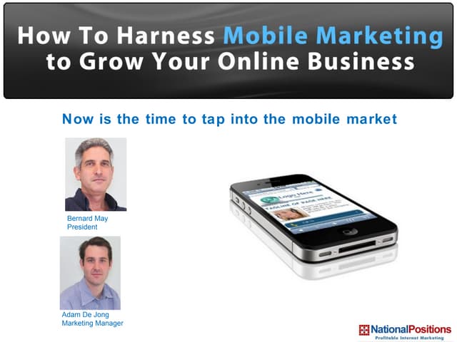 How to Harness Mobile Marketing to ...