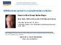 How to Hire Great Sales Reps
