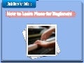 How to Learn Piano for Beginners