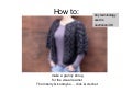 How to make a granny shrug