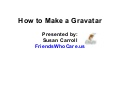 How To Make A Gravatar