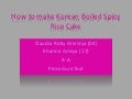 How to make rice cake