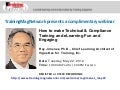 How To Make Technical & Compliance Training and e Learning Fun and Engaging with Ray Jimenez,Ph.d.