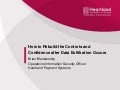 How to Rebuild the Controls and Confidence after Data Exfiltration Occurs
