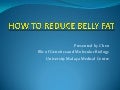 How to reduce belly fat