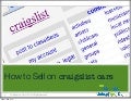How to sell on Craigslist Cars