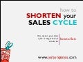 How to Shorten Your Sales Cycle