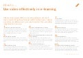How  effectively use video in e-learning