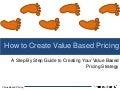 Ultimate Value Based Pricing Strategy Guide