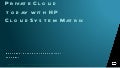 HP Cloud System Matrix Overview
