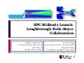 HPC Midlands - Loughborough University and Rolls Royce HPC Collaboration